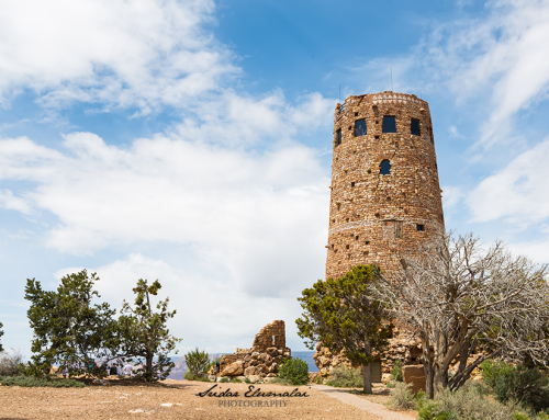 Hopi Art – Desert View Watchtower in Grand Canyon